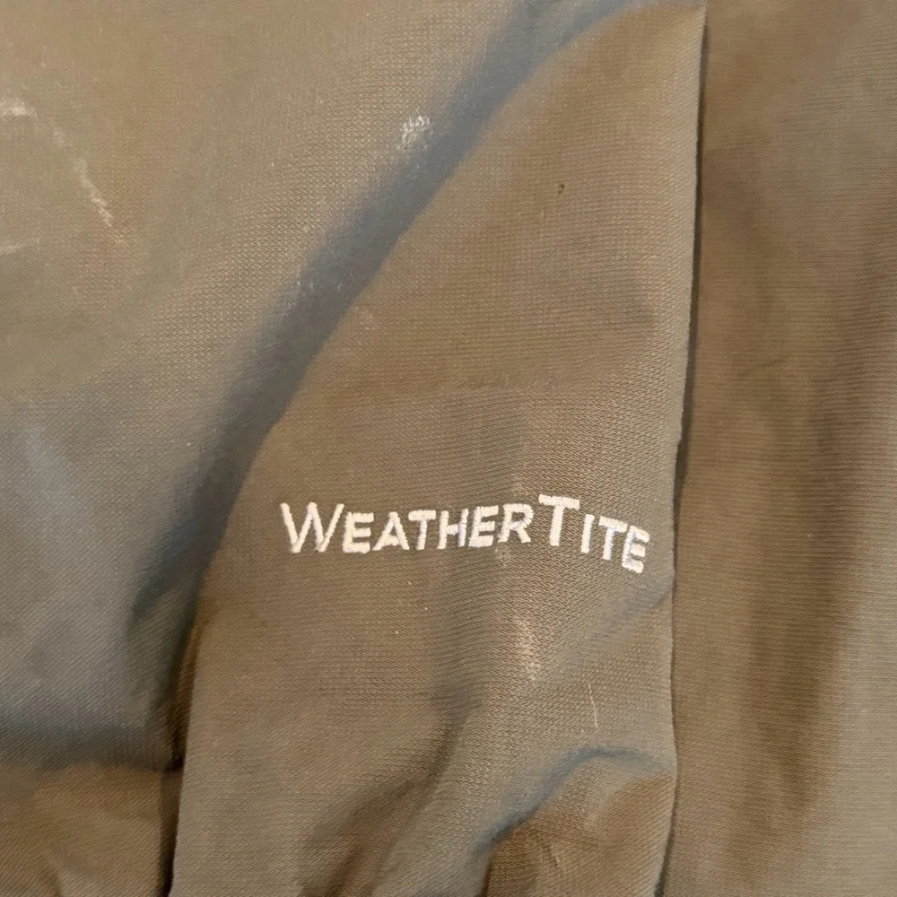 KARRIMOR WeatherTite Green Hooded Jacket Raincoat Men's Sz. M